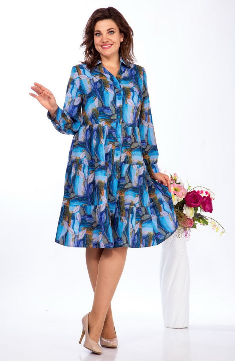 Платье Aira Style 948/1 синий