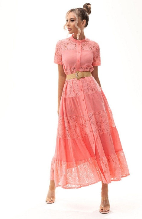 Хлопковое платье Golden Valley 4917 розовый