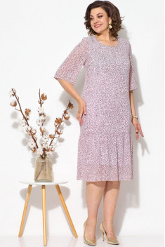Шифоновое платье Fortuna. Шан-Жан 669 розовый
