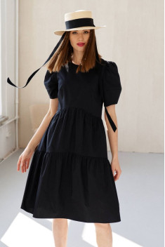 Трикотажное платье VIZANTI 3303 черный