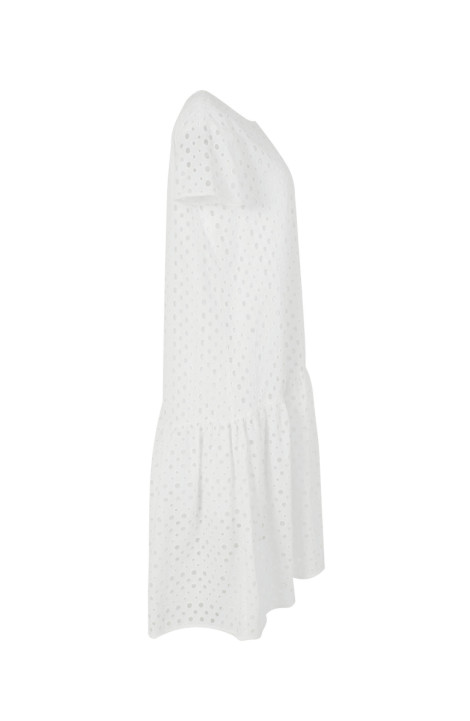Хлопковое платье Elema 5К-11935-2-164 белый