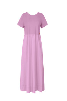 Хлопковое платье Elema 5К-12631-1-164 лаванда/сирень