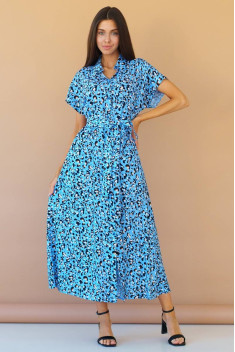 Платье Ivera 1082L голубой