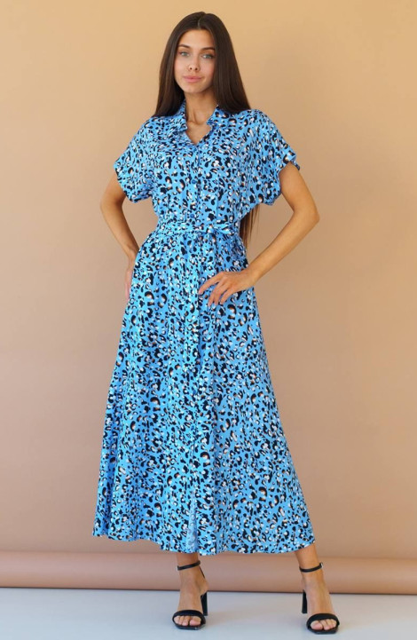 Платье Ivera 1082L голубой