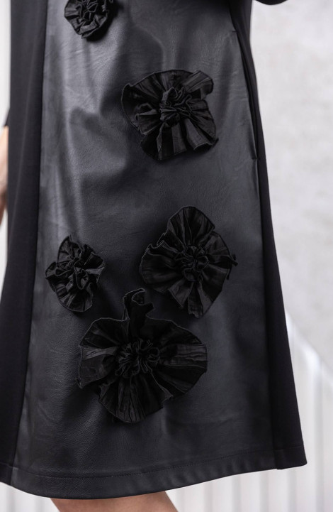 Трикотажное платье ASV 2666 черный