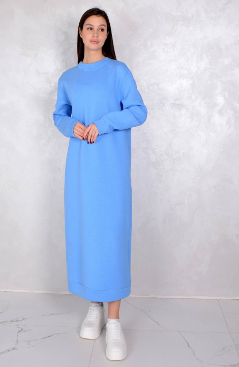Хлопковое платье Patriciа 01-5709 голубой