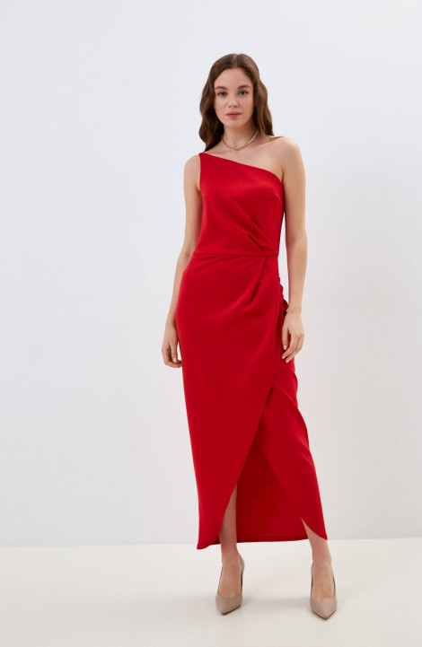 Трикотажное платье Patriciа NY15487 красный