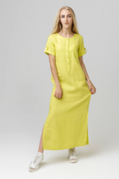 Платье Nadex 21-013920/210-24 лимон