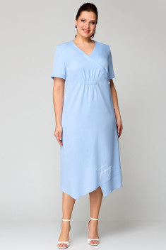 Платье Мишель стиль 1193 голубой