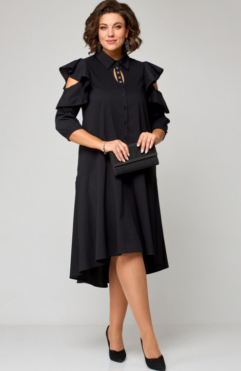 Платье EVA GRANT 7299 черный