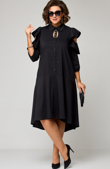 Платье EVA GRANT 7299 черный