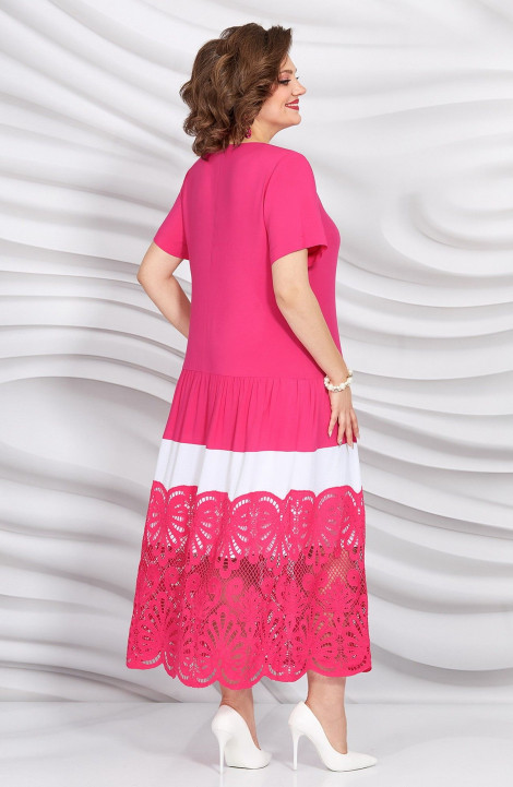 Платье Mira Fashion 5400-2 розовый