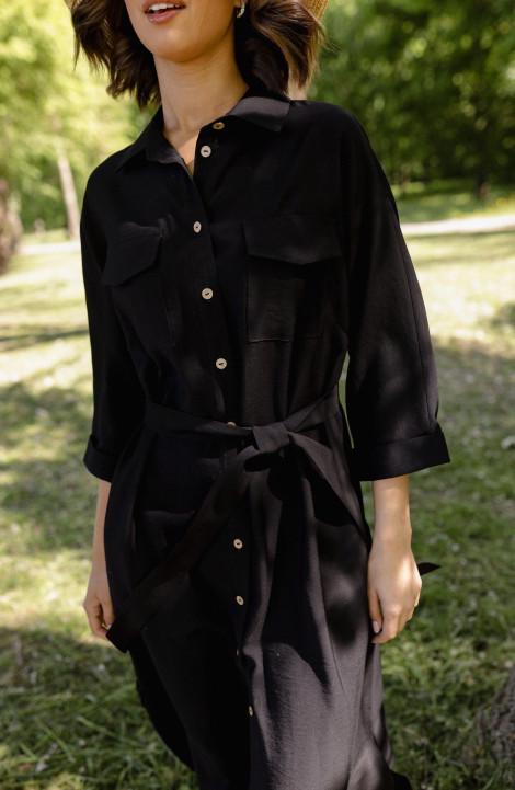 Платье Krasa М233-24 черный