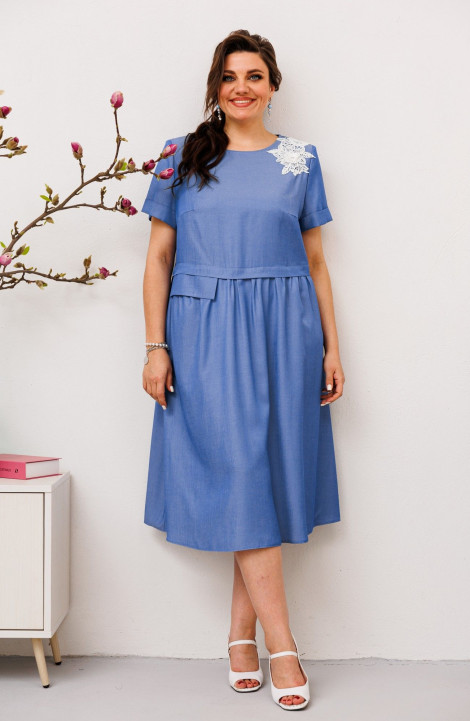 Платье Romanovich Style 1-2685 голубой