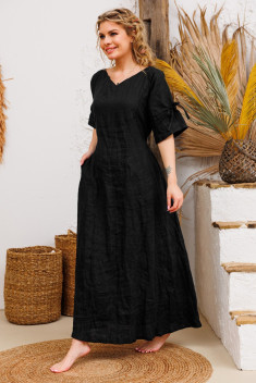 Платье АМУЛЕТ 9731 чёрный