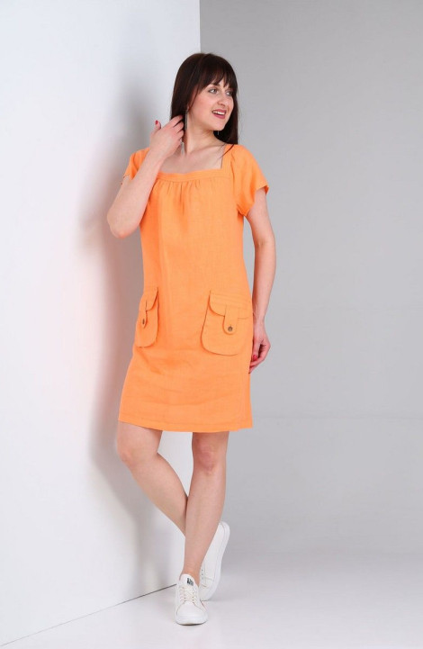 Льняное платье VIA-Mod 471