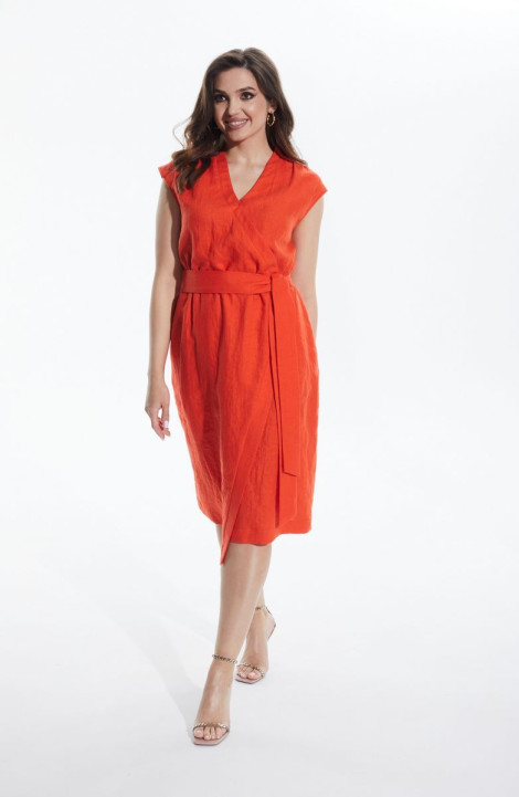 женские платья MALI 422-034 оранжевый