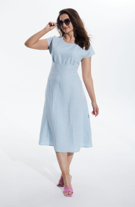 женские платья MALI 422-061 голубой