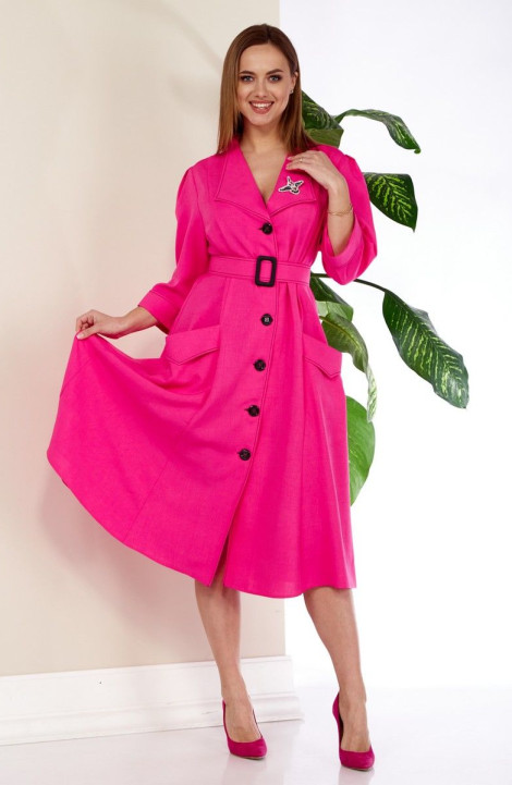 Платье Anastasia 982 ярко-розовый