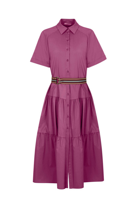 Хлопковое платье Elema 5К-10960-2-170 розовый
