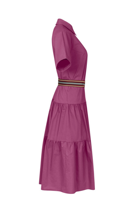 Хлопковое платье Elema 5К-10960-2-170 розовый