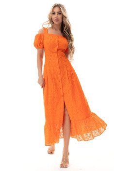 Хлопковое платье Golden Valley 4826 оранжевый