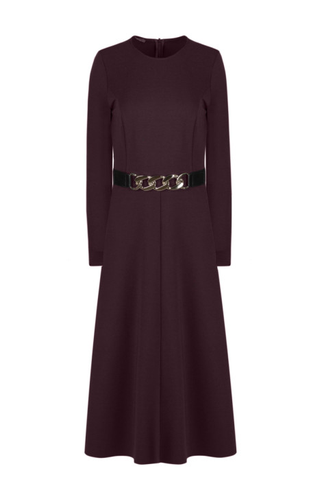 Трикотажное платье Elema 5К-118-170 вишня