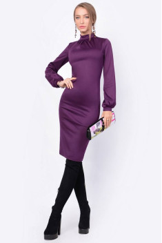 Трикотажное платье Patriciа F14770 фиолетовый