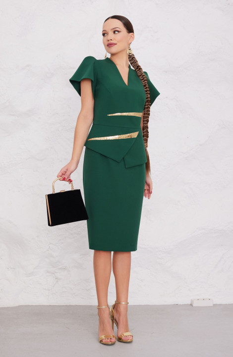 Платье Lissana 4836 зеленый