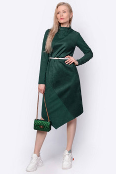 Трикотажное платье Patriciа С15031 зеленый