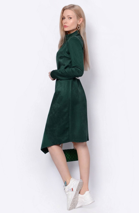 Трикотажное платье Patriciа С15031 зеленый