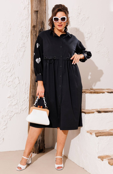 Платье Romanovich Style 1-2615 черный