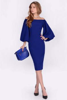 Платье Patriciа F14242 синий