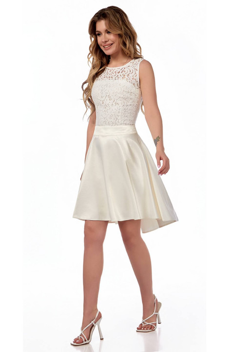 Платье LaKona 11576 белый
