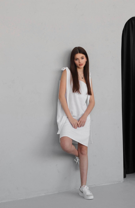 Платье SK Brand SK7133 белый