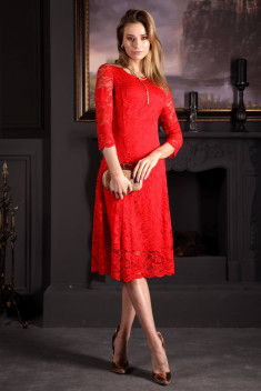 Платье F de F 5236красный красный