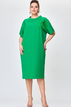 Платье SOVA 11223 зеленый