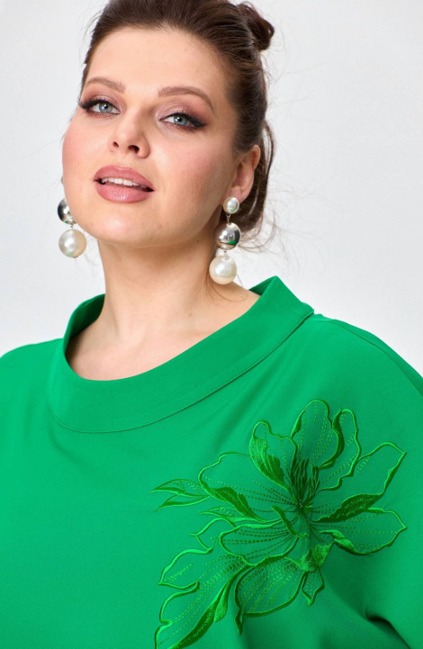 Платье SOVA 11223 зеленый