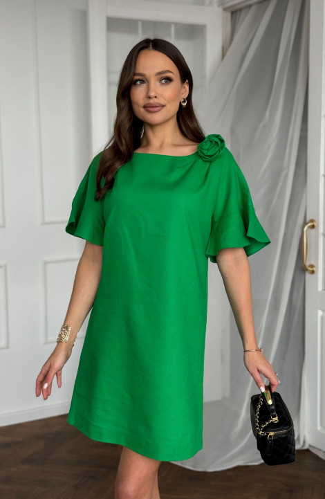 Платье Dilana VIP 2033 зеленый