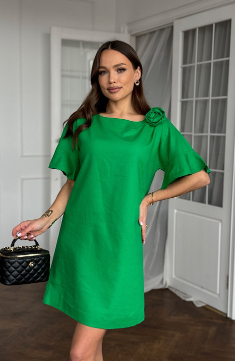 Платье Dilana VIP 2033 зеленый
