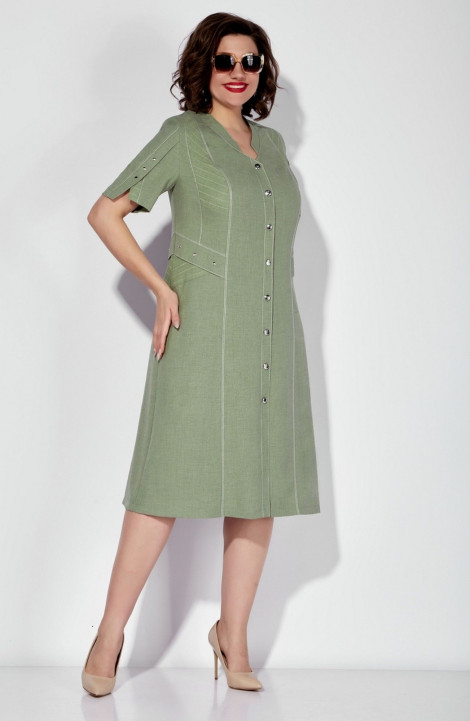 Платье Tellura-L 1722 зеленый