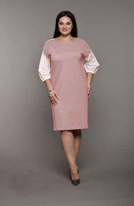 Платье Lady Style Classic 1571/1 розовый_персик