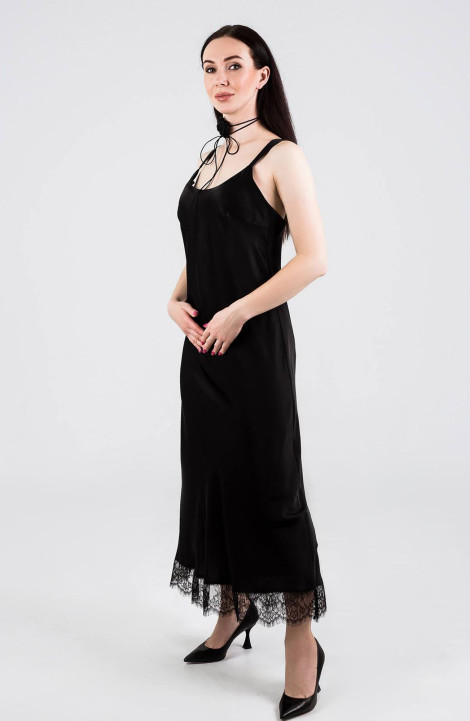 Платье Legend Style D-052 черный