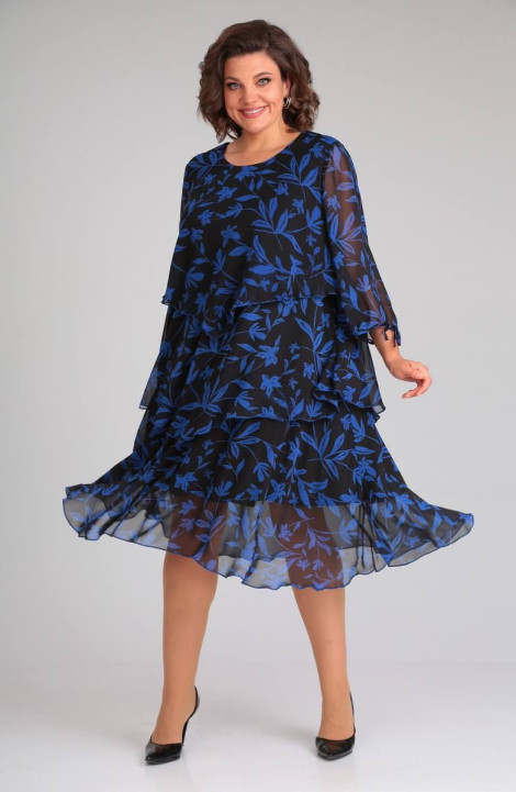 Платье Mubliz 105 черно-синий