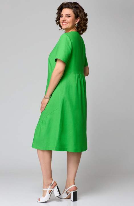 Платье Мишель стиль 1196 зеленый-1