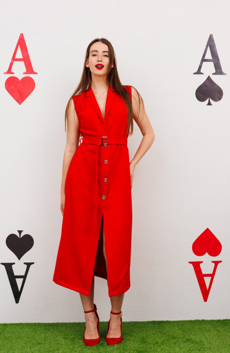 Платье NikVa 490-3 красный