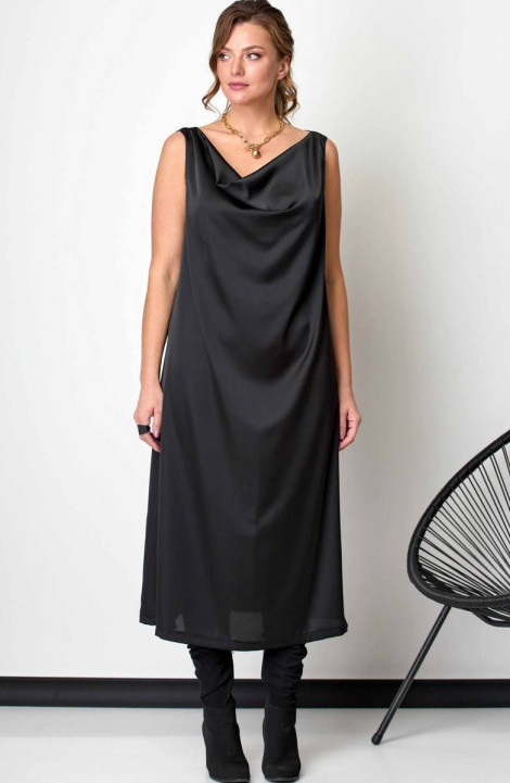 Платье SOVA 11046 черный