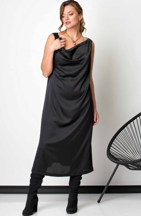 Платье SOVA 11046 черный