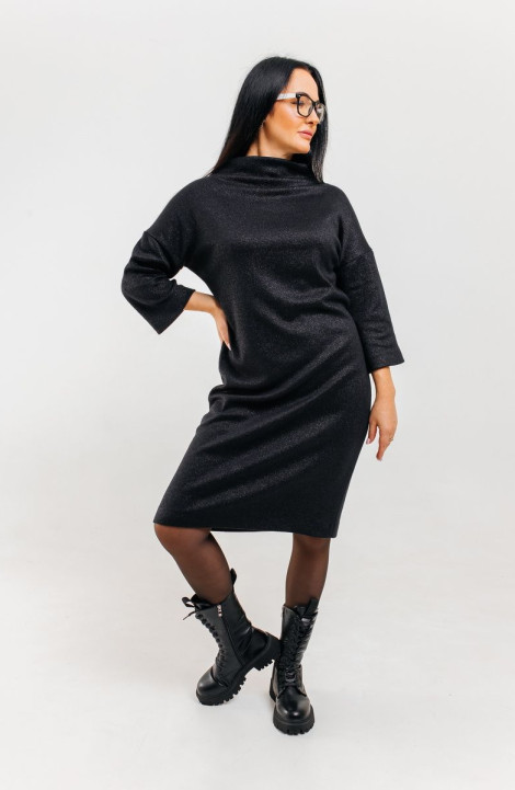 Трикотажное платье Amberа Style 1023 черный
