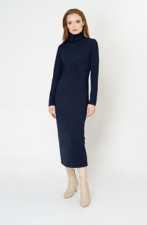 Трикотажное платье Elema 5К-11526-1-170 синий